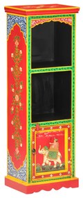 kézzel festett tömör mangófa tálaló 40 x 30 x 120 cm