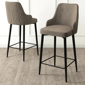 Enox Cappuccino bárszék szett, 2 db, 2 db