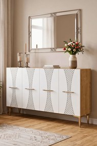 Slim 120 - Sapphire Oak, White