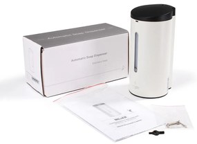 Érintésmentes folyékony szappanadagoló Donner Round 700 ml, fehér