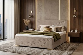 ROSI ágy 180x200 cm Bézs Matrac nélkül