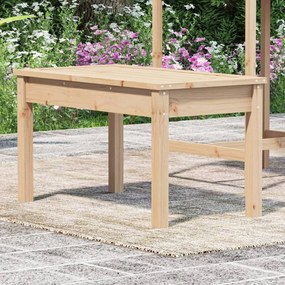 tömör fenyőfa kerti pad 80x44x45 cm