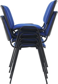 Irodai szék, kék, ISO NEW