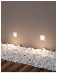 Nova Luce kültéri beépíthető lámpa, fehér, 3000K melegfehér, beépített LED, 1x3W, 270 lm, 727001
