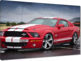 Vászonkép 90x60 Piros Ford Mustang Usa