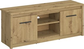 TV asztal 2D/125, artisan tölgy, AIRON