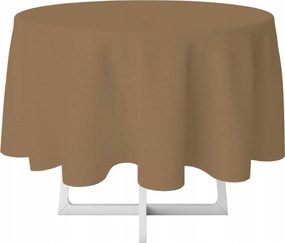 Abrosz Dekoratív Kör 140 Sima Cappuccino