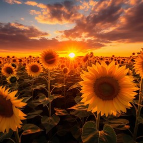 Poszter 40x40cm Aranyóra