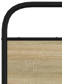 fejtámla sonoma tölgy 120 cm acél és műfa