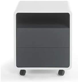 TEO irodai konténer fehér/antracit