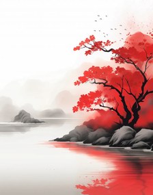 Poszter 21x29,7cm Nyugalom a meditációnál