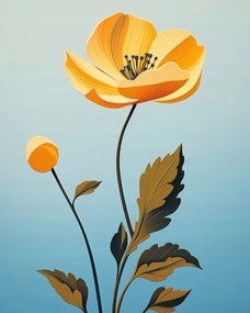 Poszter 40x50cm Reggeli sugarak