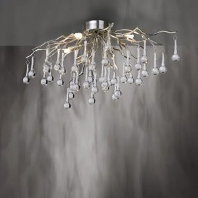 Paul Neuhaus 8090-55 - Felületre szerelhető csillár  ICICLE 4xG9/40W/230V 30x60 cm króm