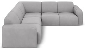 Világosszürke sarokkanapé (variálható-L alakú) Molino – Micadoni Home
