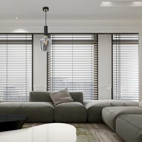 Csillár ROMA BLACK 1xE27 / 60W / 230V