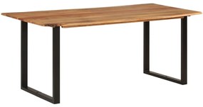 Tömör akácfa étkezőasztal 180 x 90 x 76 cm
