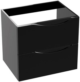 LaVita Kolorado szekrény 60.5x46x54.2 cm Függesztett, mosdó alatti fekete 5900378324706