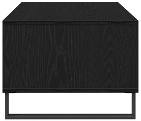 Fekete tölgy kávézóasztal 90x50x36,5 cm Készített fa