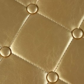 MIADOMODO Fotel készlet Chesterfield arany