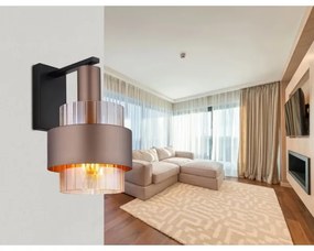 Globo 15560WA - MILLEY fali lámpatest 1xE27/60W/230V