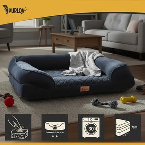 Ortopédiai kutyaágy memóriahabbal Šírka: 65 cm | Dĺžka: 80 cm