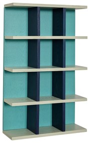 Türkiz többszintes fali polc 45 cm Galaxy – Hübsch