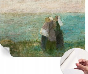 Öntapadós Mosható Fali Fotótapéta Tengerparti tükröződés 104x70 cm