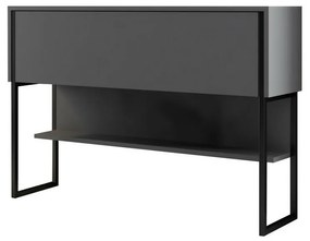 Luxe Anthracite and Black komód