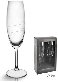 Pezsgőspohár szett 2 db-os 220 ml – Orion