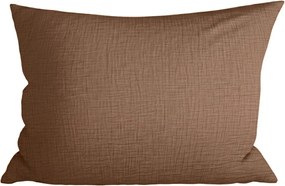 Musselin párnahuzat MUSSARI 70x90 cm, világosbarna