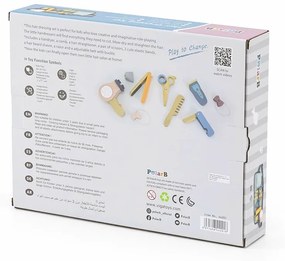 Fa készlet Viga Kis fodrász