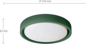 Brilagi - LED mennyezeti lámpatest MATTEO LED/24W/230V átm. 31 cm zöld