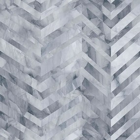 3D Geometrikus Cikk-cakk Mintás Flizelin Tapéta