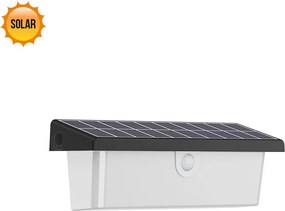 PREZENT 65282 ALEA Modern Kültéri Fali Lámpa Fehér, Fekete LED IP65