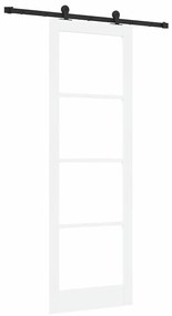 Csúszó Ajtó ORKDAL Fehér 78 x 232 cm Fa és fém