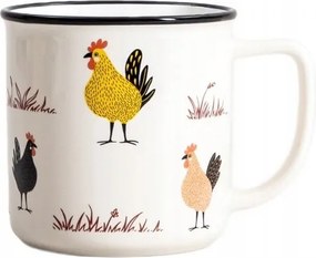 Dakor porcelán bögre rókagombával 0,4 l Homla