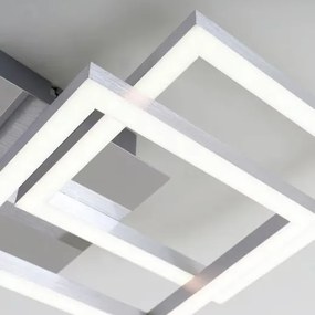 LED mennyezeti lámpatest LED/10W/230V 3000K matt króm