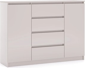 SIMPLE Komoda 140 2D4S kaszmir/kaszmir