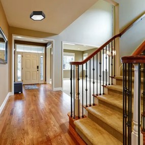 Mennyezeti lámpa HEX 1xE27/60W/230V á. 32 cm fenyő fekete