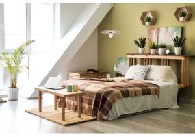 Csillár zsinóron FALCO 1xE27/60W/230V átm. 30 cm bézs