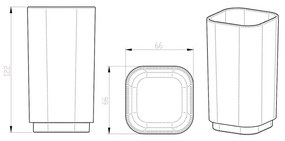 GEDY 630908 Seventy hulladékgyűjtő, 8 l, szürke