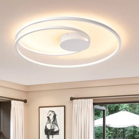 Brilagi - dimmelhető LED mennyezeti lámpa TWISTER LED/105W/230V, Ø 100 cm, fehér + távirányító