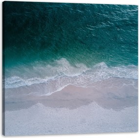 Vászonkép Természet Tenger Óceán Hullámok Tengerpart 90x90