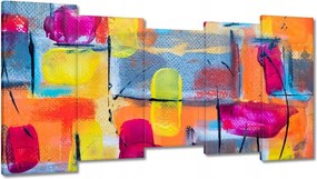 Festmények 150x80 Absztrakt Paloma