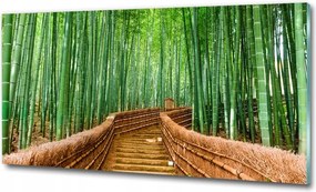 Fotó kép edzett üveg Manhattan éjszaka 125x50