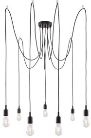 Paulmann 50390 - Csillár zsinóron NEORDIC 7xE27/20W/230V pók