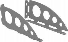 Polctámasz ezüst Serenissima 172x70mm 2db