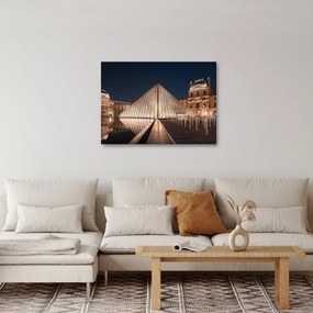Kép - Louvre éjjel (70x50 cm)