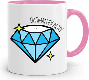 Rózsaszín Bögre Csaposnak Tökéletes Ajándék fényképes nyomtatással