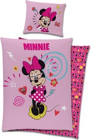 Disney Minnie Chic ágyneműhuzat 140×200cm, 70×90 cm